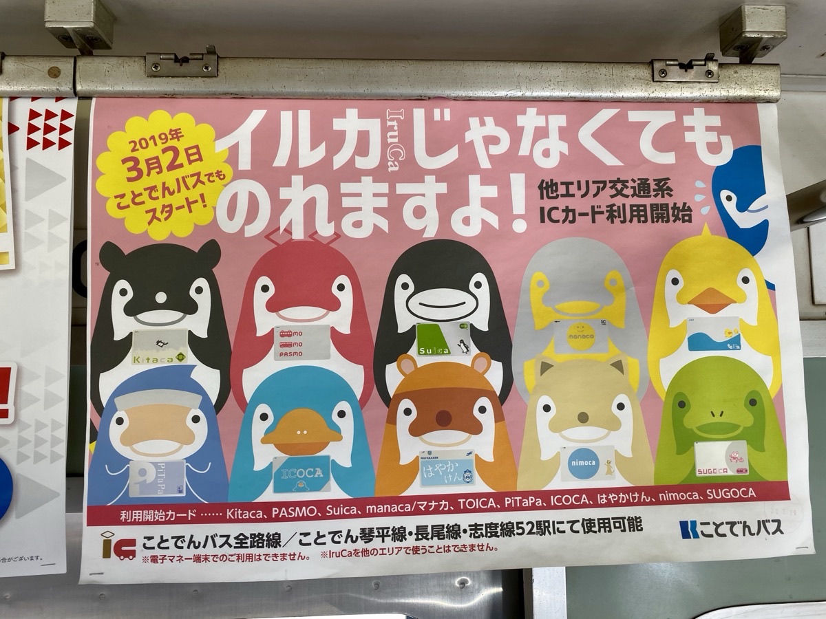 Japanese transit IC card mascots
